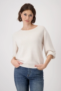 Monari pletený svetr vroubkovým stehem