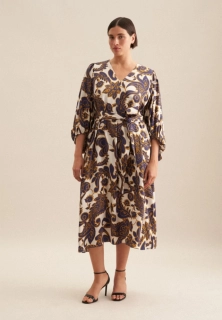 Seidensticker šaty s výstřihem do V