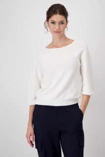 Monari pletený svetr vroubkovým stehem