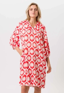 TUZZI dámské šaty s geometrickým vzorem