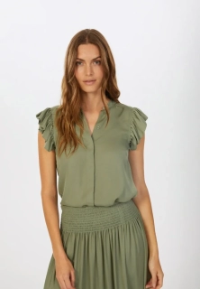 Marc Aurel halenka z ležérního saténu