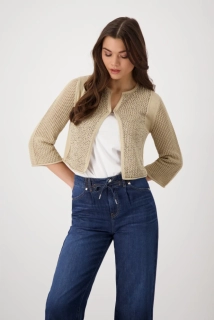 Monari pletené bolero s kamínky