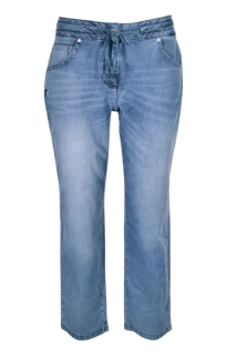 Kenny S ležérní kalhoty v módním džínovém vzhledu