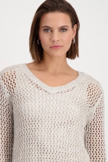 Svetr s prolamovaným vzorem Monari