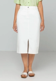 Džínová sukně Bianca bíla